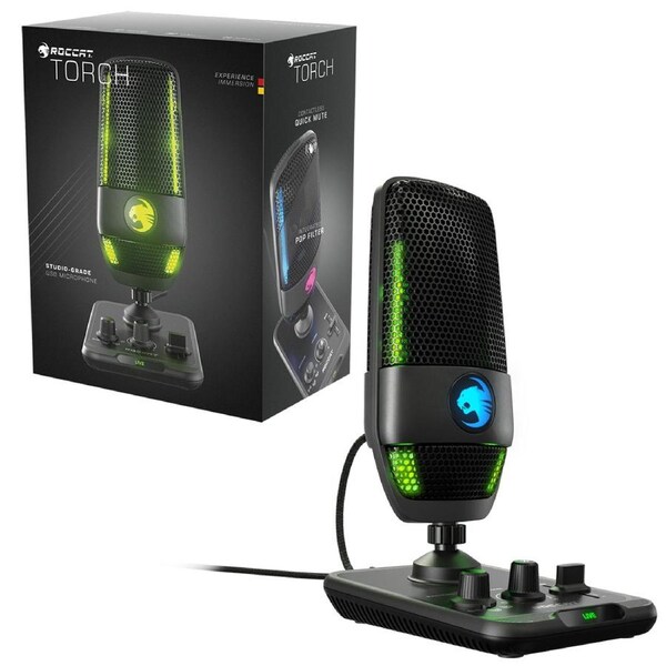 Roccat Torch RGB Streaming Microphone