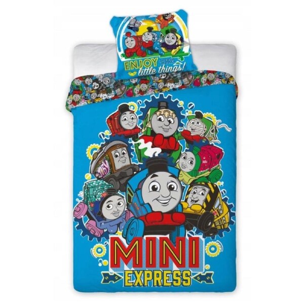 Thomas and Friends Mini Express Quilt Cover Set - Single Bed Size