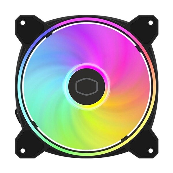 Cooler Master MasterFan MF140 HALO² Dual Loop ARGB PWM Case Fan - Black (MFL-B4DN-16NP2-R2)