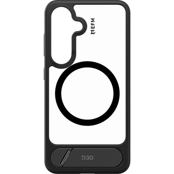 EFM Alta Phone Case w/ D3O BIO For New Samsung Galaxy 2025 6.7 Black/ Clear