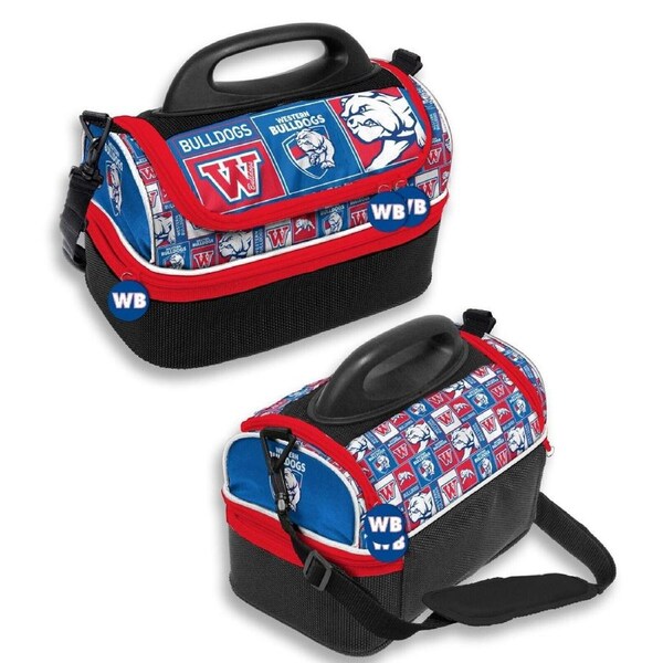 AFL Lunch Cooler Bag Box - Western Bulldogs - Aussie Rules Football