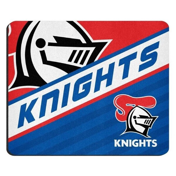 NRL Mouse Mat - Newcastle Knights - Mouse Pad - 22cm x 19cm