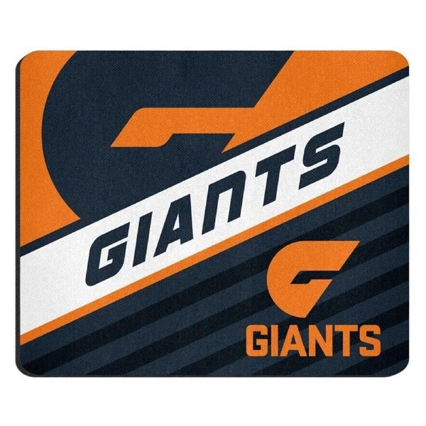 AFL Mouse Mat - GWS Giants - Mouse Pad - 22cm x 19cm