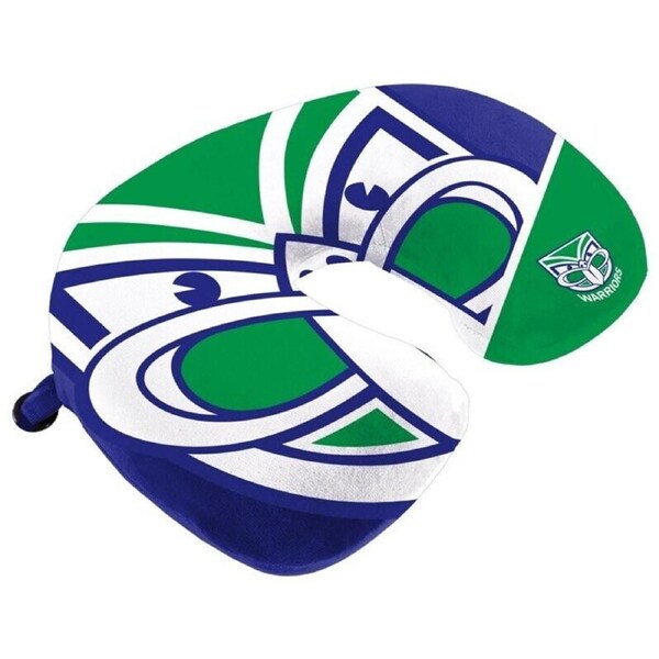 NRL Travel Pillow - New Zealand Warriors - U Shaped - Neck Cushion