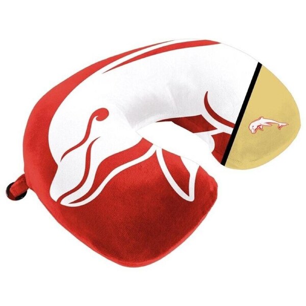 NRL Travel Pillow - Dolphins - U Shaped - Neck Cushion