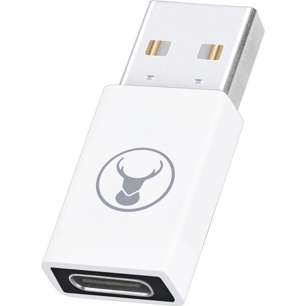 Bonelk 5Gbps USB-A to USB-C 3.0 Adapter/Connector For Laptop/Computer White