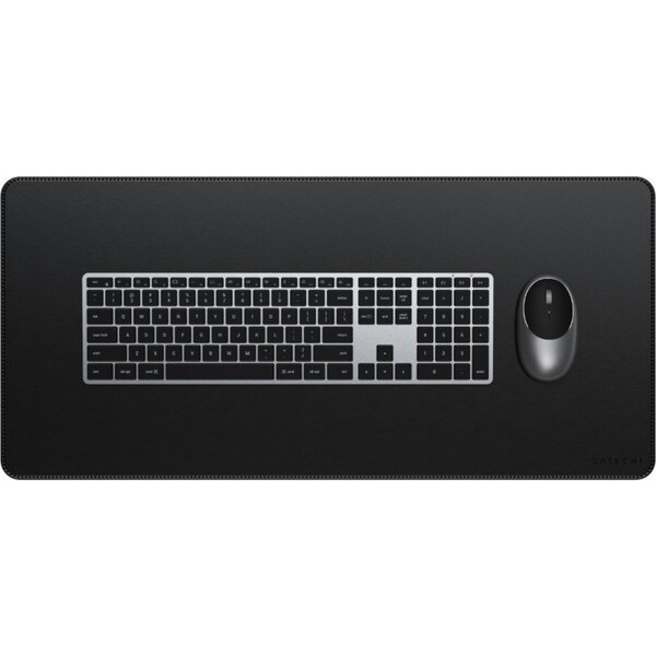 Satechi Vegan-Leather Premium Desk Mat Pad Table Protector 68x31.4cm Black