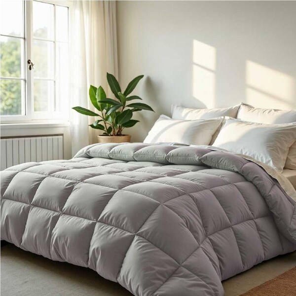 Royal Comfort 350GSM Charcoal Quilt - Single