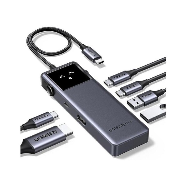 UGREEN Uno 6 in 1 USB C Hub with Single 4K HDMI output