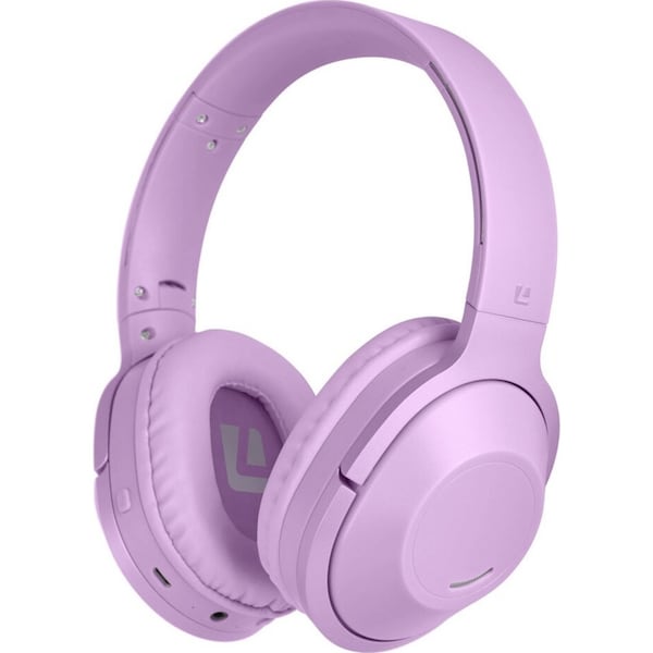 Liquid Ears Wirefree Over-Ear Foldable Bluetooth Headphone Headset Lavender