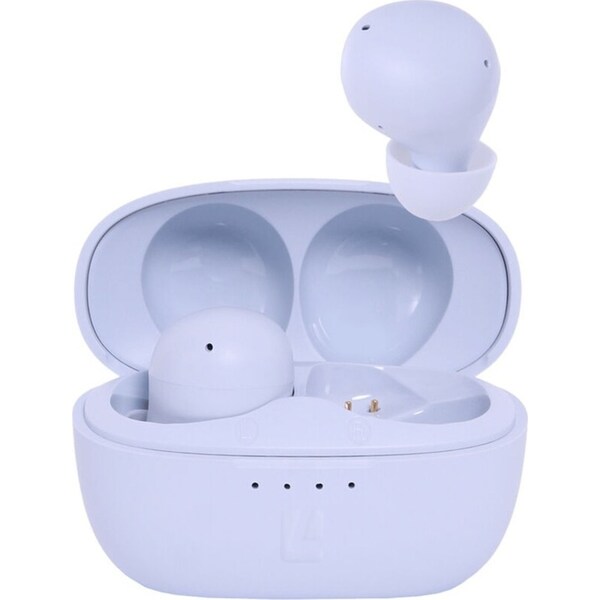 Liquid Ears True Wireless Bluetooth Stereo Bud Earphones w/ Charging Case Blue