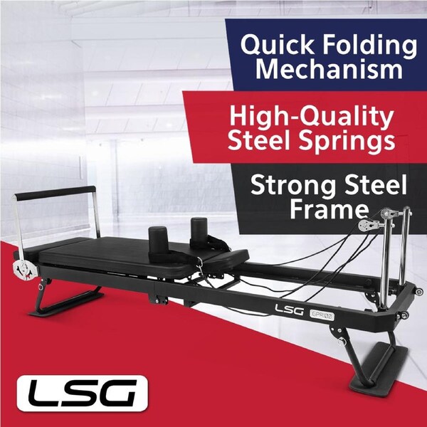 LSG Folding Pilates Reformer Set