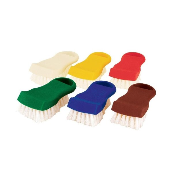Trenton Colour Coded Scrubbing Brush - Set of 6
