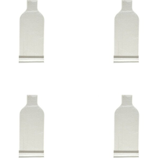 4x Winex Reusable Bottle Travel Bag Leak-Proof Plastic Sleeve Wrap Packaging