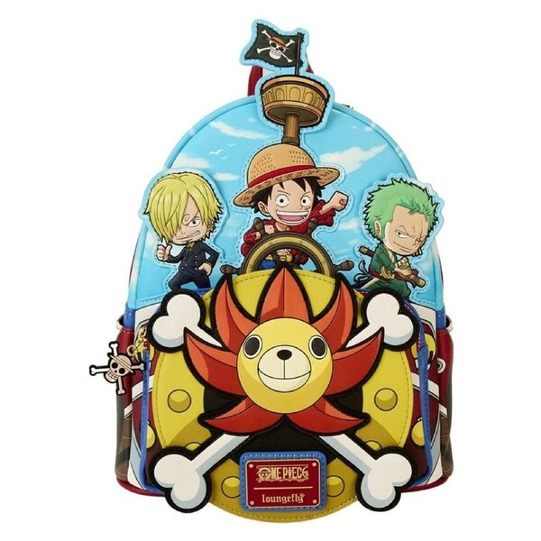 Loungefly One Piece Thousand Sunny Ship Mini Backpack