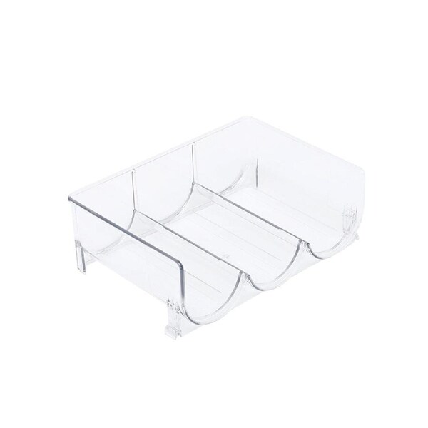 Fridge Organiser Wine Beer Stacking Bottle Rack Kitchen Space Saving Can Holder