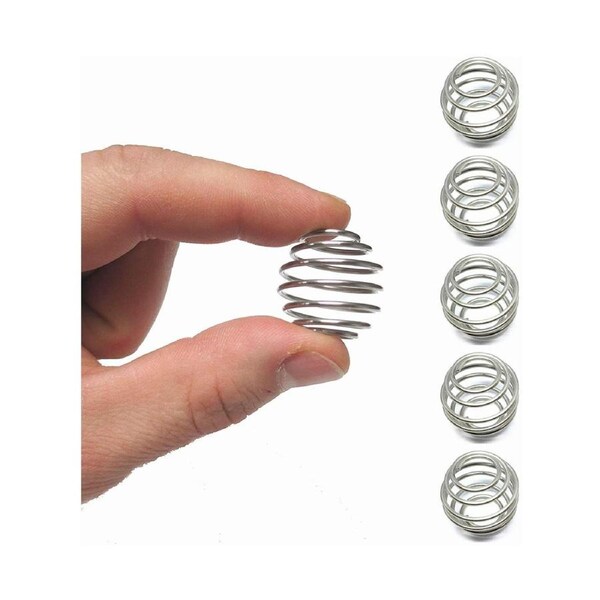 5 Pack Formula Mixers,Milkshake Protein Shaker Ball For Small Bottle,Food Grade Stainless Steel Wire Mixer Mixing Ball For Small Shaker,Drinking Bottle Cup