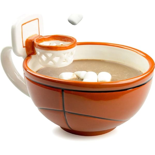 Creations The Mug with A Hoop 16 Oz Basketball Mug/Cup/Bowl