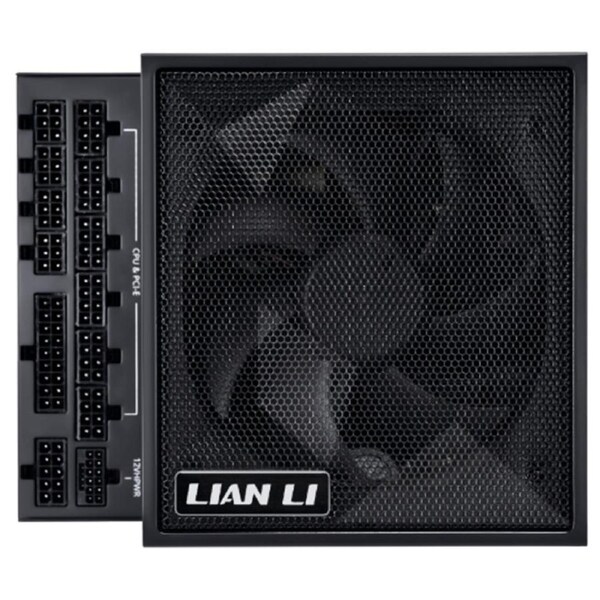 Lian Li 1000W EG1000.BE 80+ Platinum T-Shape ATX Power Supply with 4 Port USB Hub - Black (EG1000.BE)