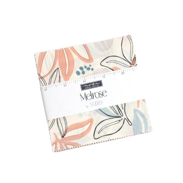 Moda Quilting Sewing Fabric Charm Pack Melrose 5 Inch Squares