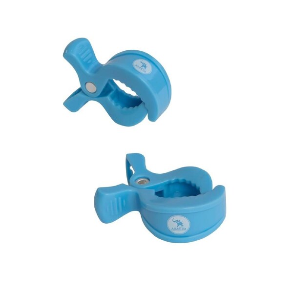 Pram pegs 2 pk - Pastel Blue
