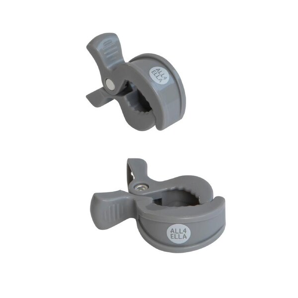 Pram pegs 2 pk - Grey