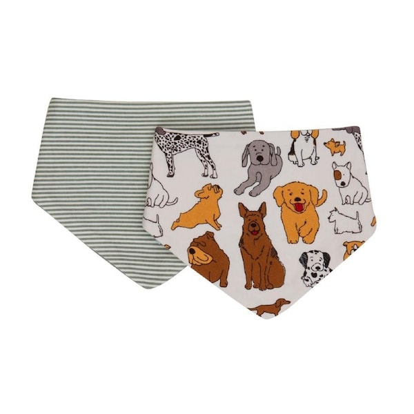 Bandana bibs 2pk - Dog Breed