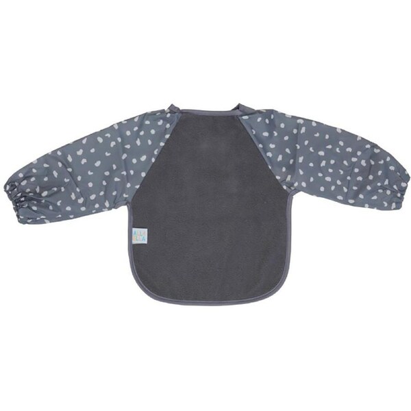 Long sleeve bib - Grey