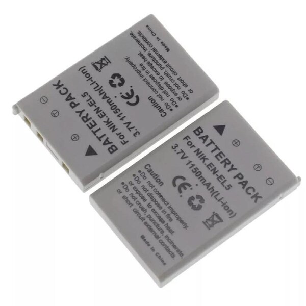 2 pack - EN-EL5 Battery for Nikon Coolpix P80 P90 P100 P500 P510 P520 P530