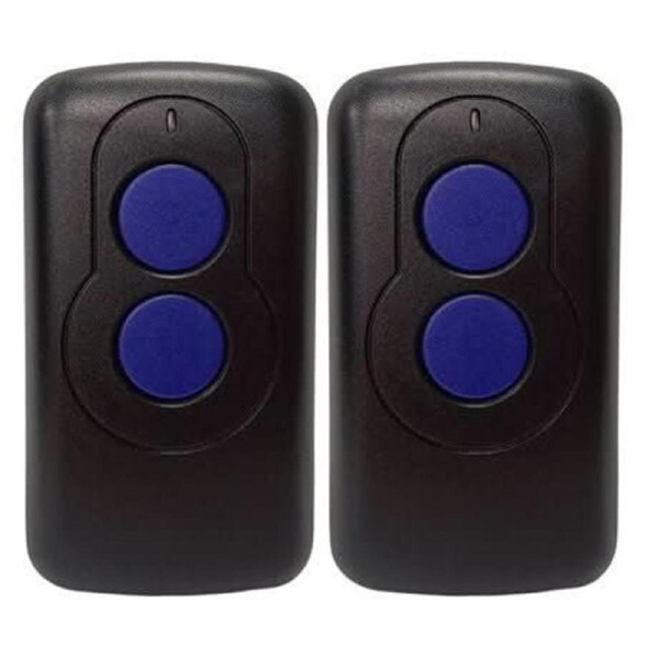 [2 Pack] Merlin M802 Blue Compatible Garage Door Remote Control Prolift 230T/430R