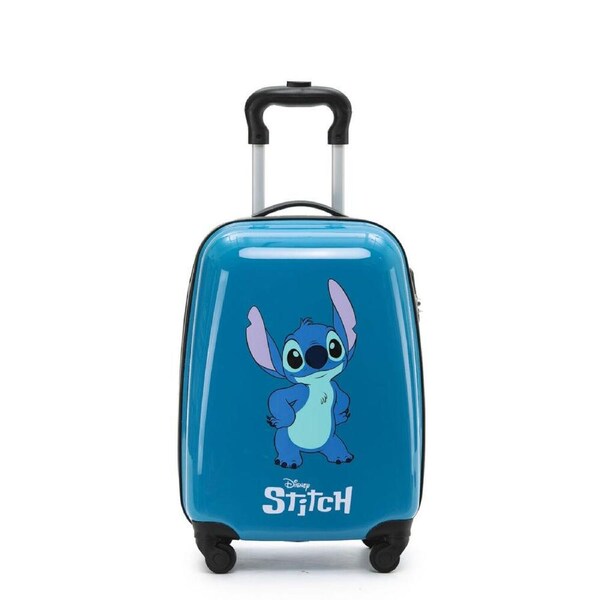 Disney Stitch 17"/45cm Cabin Trolley Case Wheeled Travel Suitcase Luggage