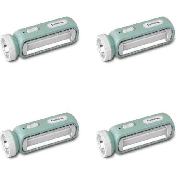 4x Camelion USB-C Rechargeable Lightweight Dual-Function Flashlight & Work Light