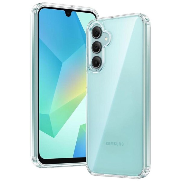 Galaxy A16 5G Ultra Slim Crystal Clear Premium TPU Gel Back Case by MEZON – Shock Absorption, Wireless Charging Compatible (Galaxy A16 5G, Gel)