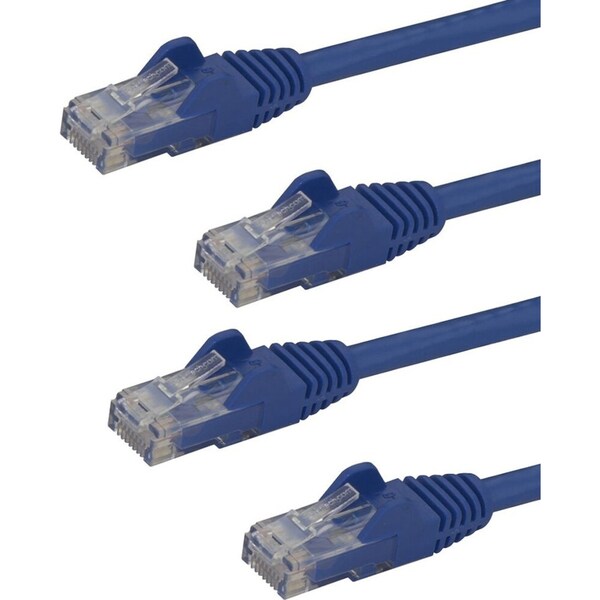 2x Star Tech 2m Snagless Cat6 UTP Ethernet LAN Cable Network/Patch RJ45 Blue