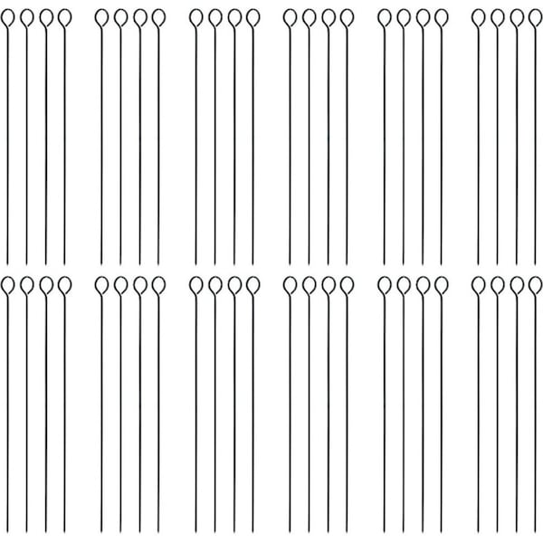 12x 4pc Appetito 38cm Non-Stick BBQ Skewers Home/Kitchen Outdoor Cooking Utensil