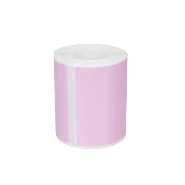 Thermal Label Paper Round Label Barcode Price Size Name Blank Labels Waterproof Tear Resistant Compatible with Phomemo M221/M110/M120/M200/M220 and DETONGE