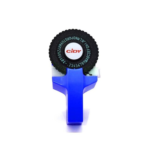 Mini Portable Manual Label Maker DIY 3D Embossing Label Writer Printer Typewriter with Plastic PVC 9mm Label Tapes Lettering Machine