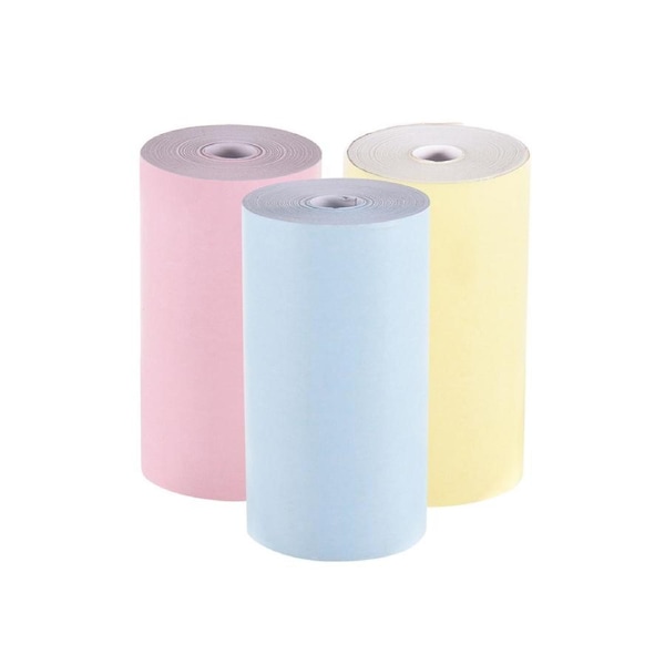 Color Thermal Paper Roll 57*30mm Bill Receipt Photo Paper Clear Printing for PeriPage A6 Pocket Thermal Printer for PAPERANG P1/P2 Mini Photo Printer