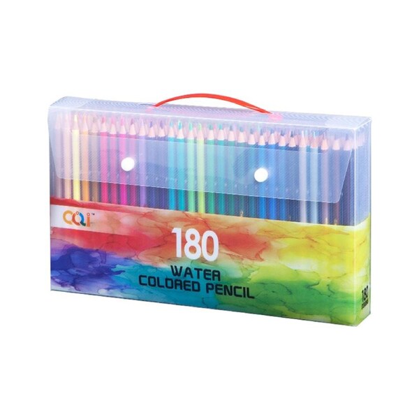 120/150/180/210 Professional Artist Watercolor Pencils Set Water-Soluble Colored Pencils for School Students Color Pencils Art Supplies for Drawing Sketch