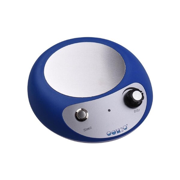 Mini Magnetic Stirrer Hot Plate Mixer Heating Stirring Machine Speed Adjusting with Stir Bar 2000ml Stirring Capacity for Laboratory Kitchen Homebrew