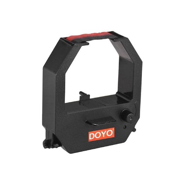 Time Clock Ribbon Cartridge Red Black Ink Colors for Office Electronic Time Clock Recorder Machine