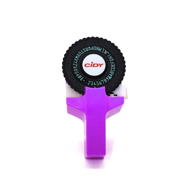 Mini Portable Manual Label Maker DIY 3D Embossing Label Writer Printer Typewriter with Plastic PVC 9mm Label Tapes Lettering Machine