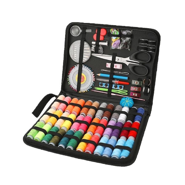 Sewing Kit Thread Set Premium Repair Set Needle Thread Kit for Sewing 230pcs