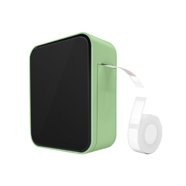 Inkless Label Maker Machine with Tape Wireless BT Type-C Rechargeable Portable Handheld Thermal Label Printer for Home Office School Compatible with Androi