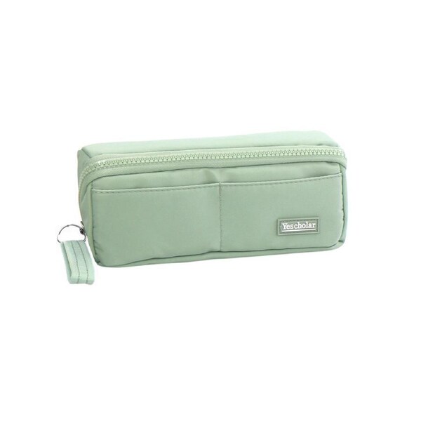 Pencil Pouch Large Capacity Pencil Case Durable and Easy to Clean with Stationery Zipper Pocket with Easy Grip Handle Perfect for School Home Storage Multi
