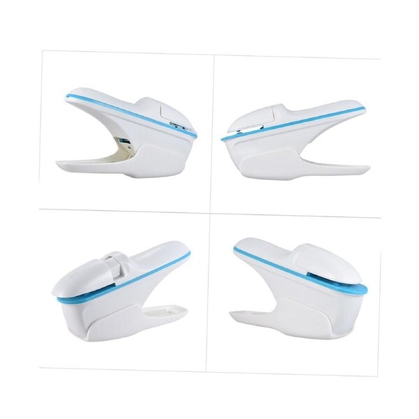 Hand-held Mini Safe Stapler without Staples Staple Free Stapleless 7 Sheets Capacity for Paper Binding Business Commercial Shop School Office