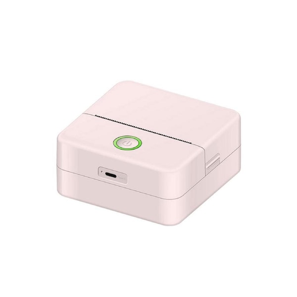 2Inches Mini Pocket Printer Portable Thermal Printer Machine Wireless BT Connection for Picture Label DIY Handcraft List Meno Notes Journal Receipt Paper