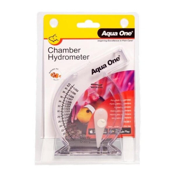 Aqua One Chamber Hydrometer w/ Gravity Chamber (10319)