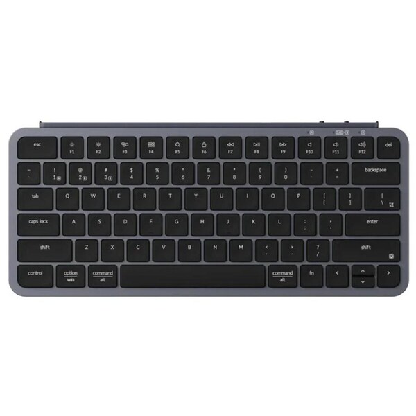 Keychron B1 Pro Ultra-Slim Lightweight Wireless Keyboard - Space Grey (KBKCB1PK1)