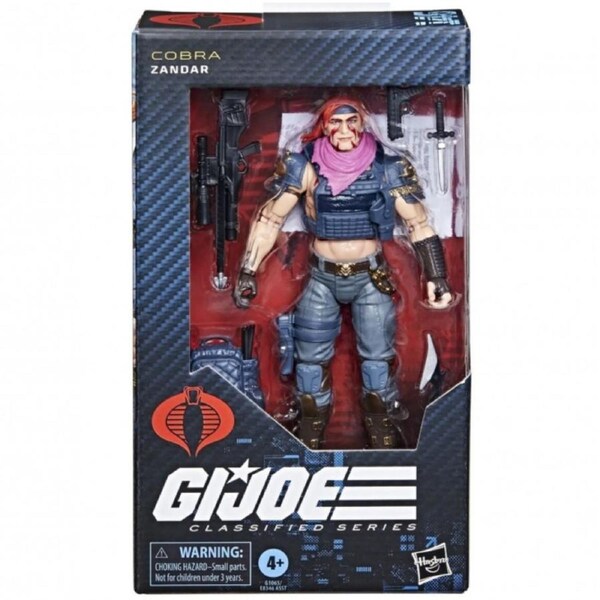 G.I. Joe Classified Series: #146 Dreadnok Zandar Action Figure